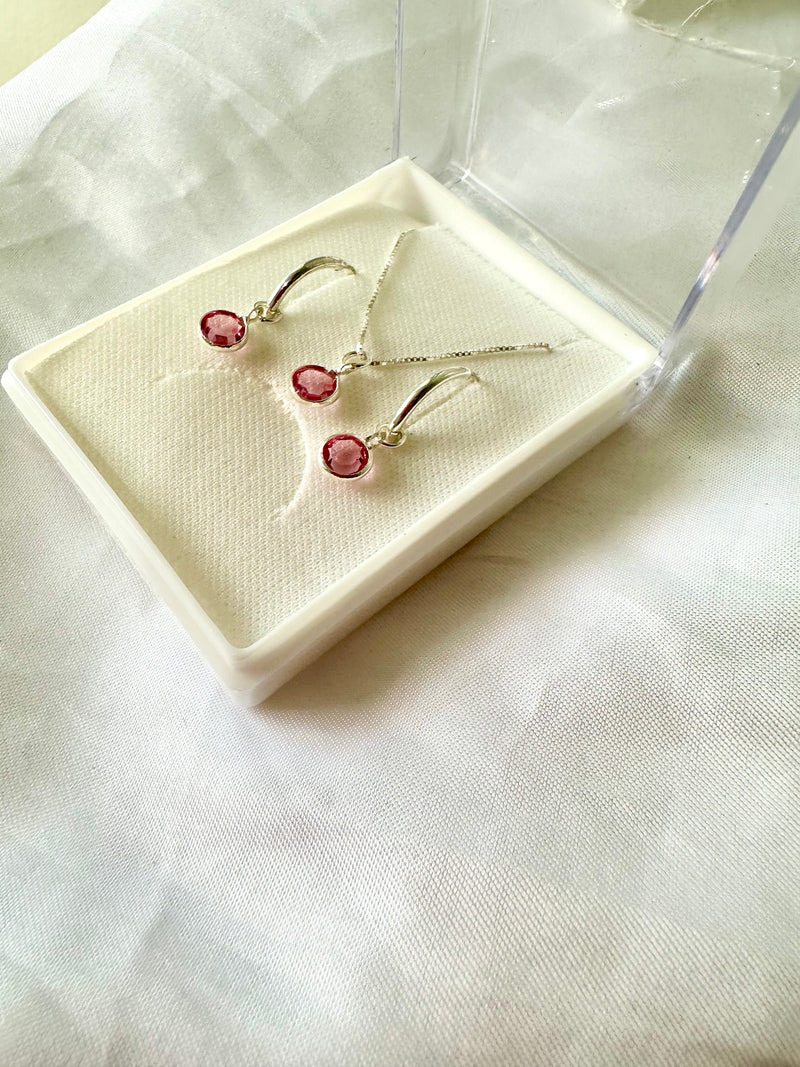 Conjunto Ponto de Luz rosa