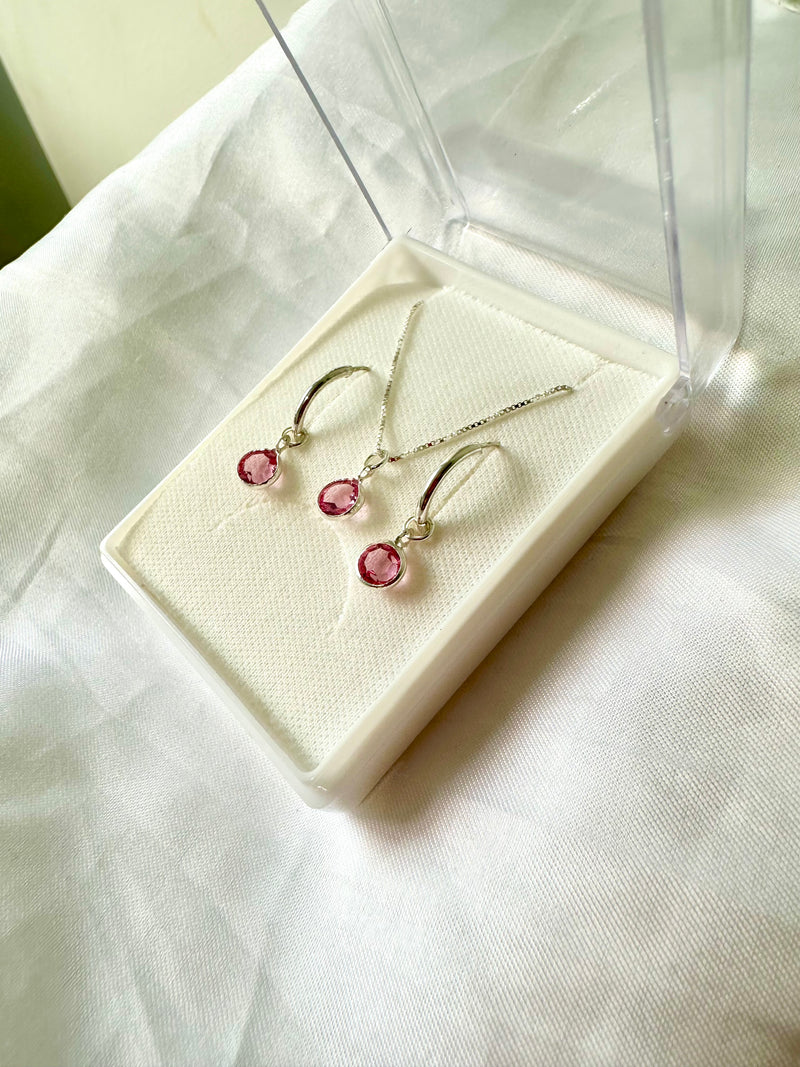 Conjunto Ponto de Luz rosa