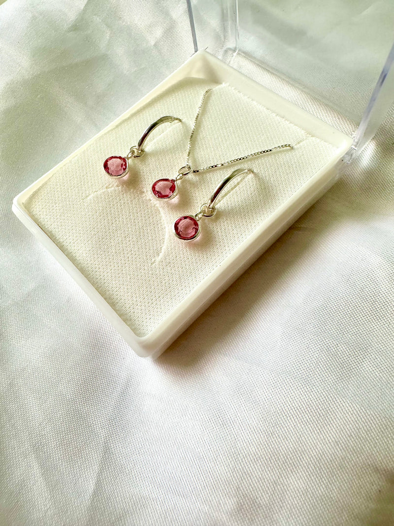 Conjunto Ponto de Luz rosa
