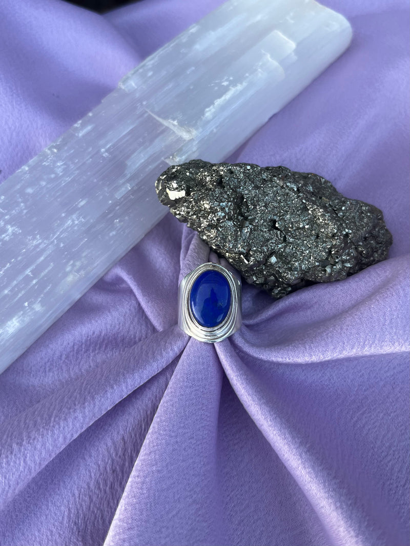 Anel Lapis Lazuli II