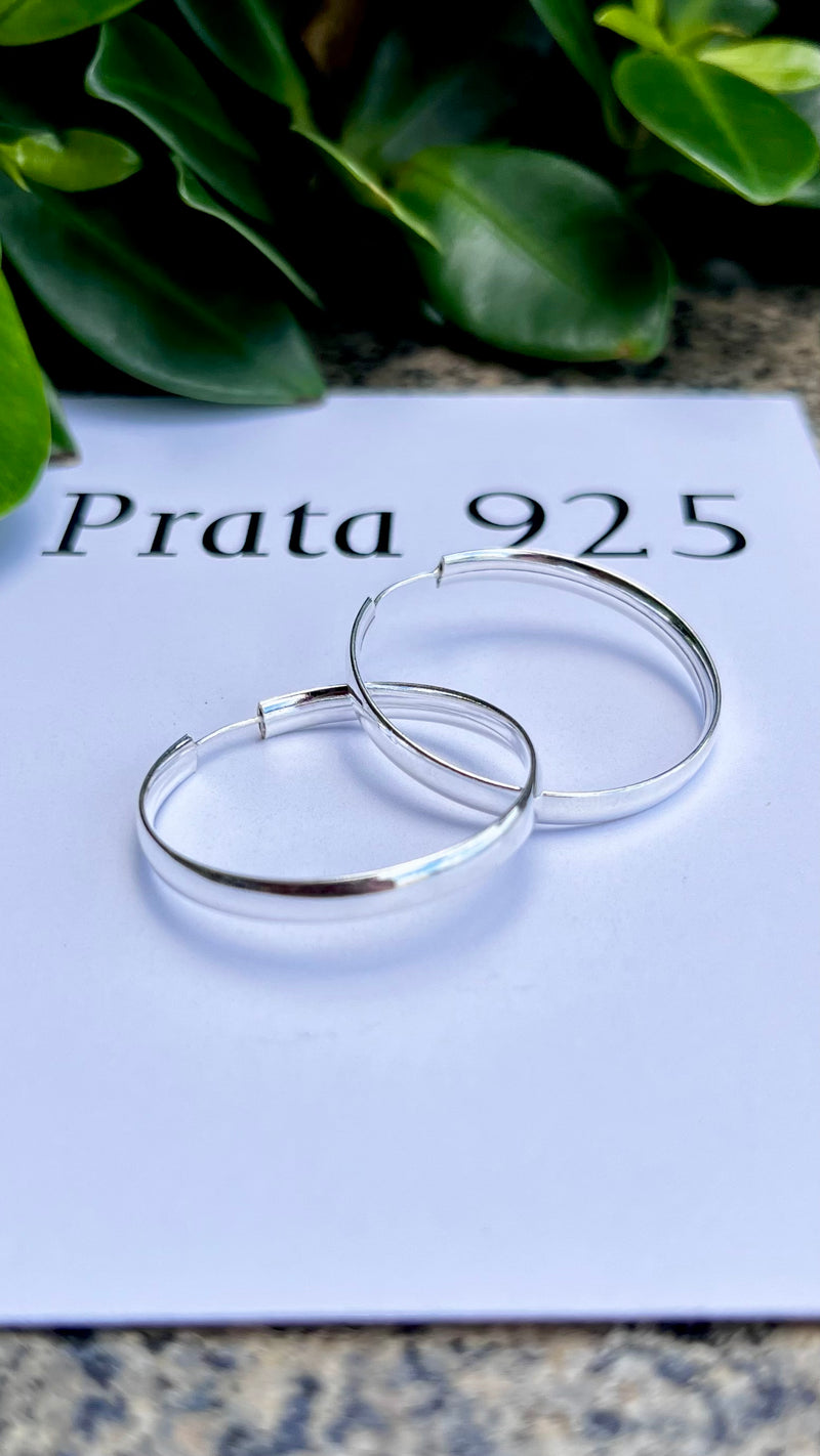 Argola Meia Cana 30mm