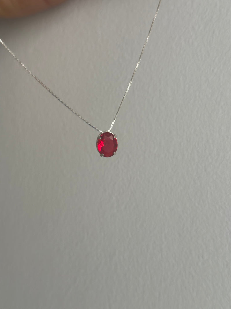Ponto de luz vermelho