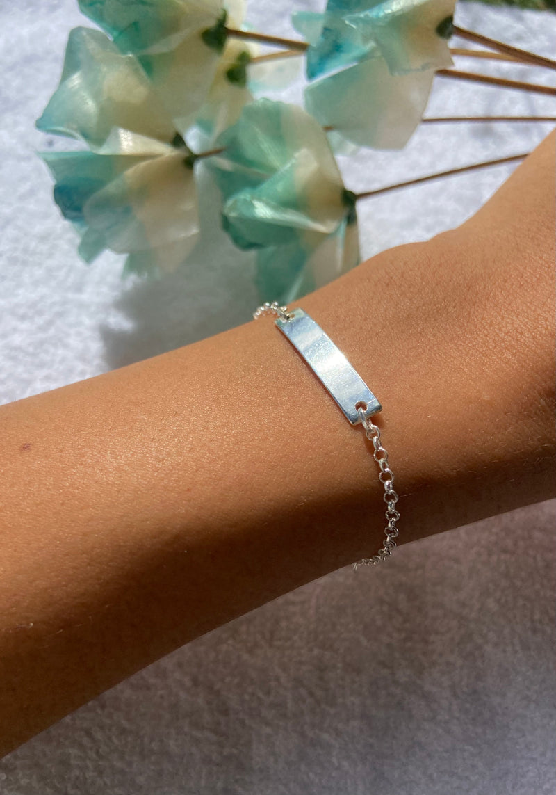 Pulseira Plaquinha Infantil