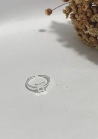 Anel Falange Signo Gêmeos