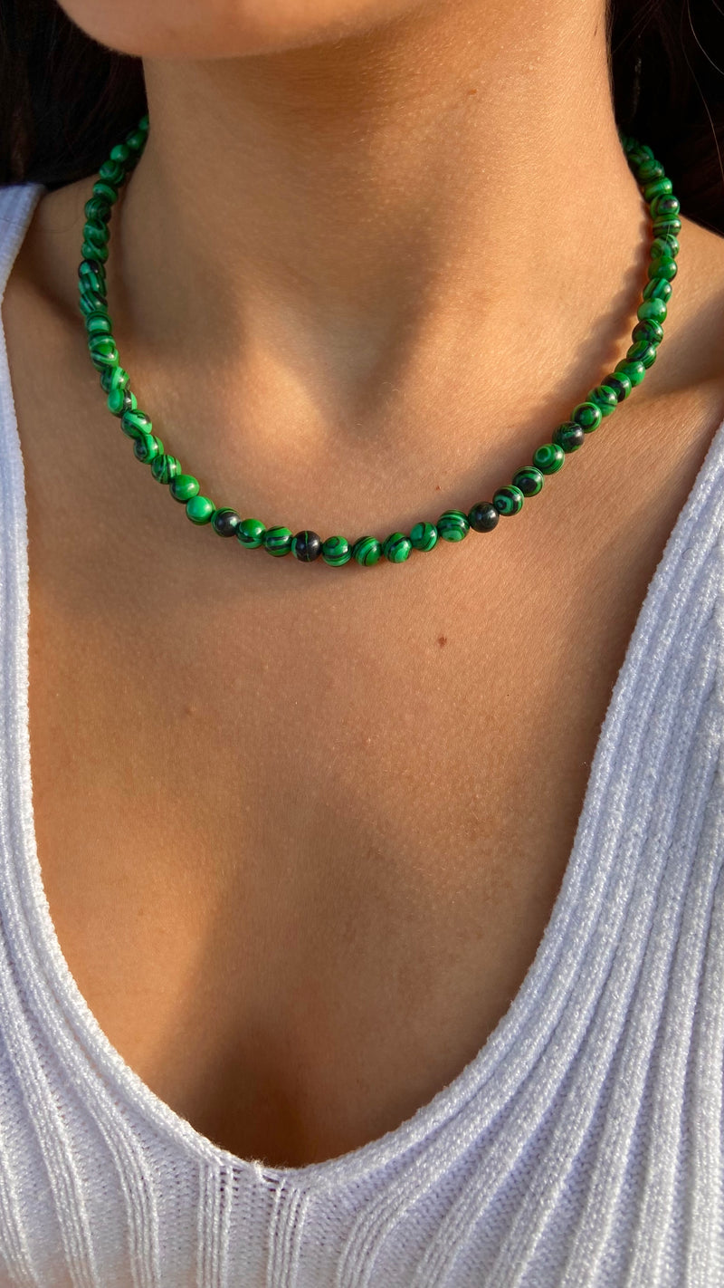 Choker Malaquita