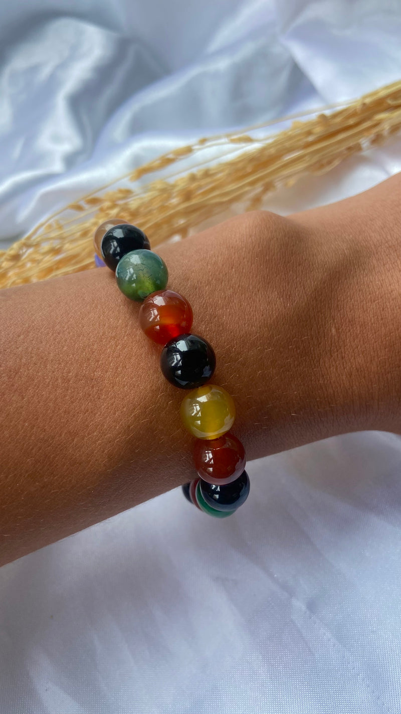 Pulseira Pedras Naturais Colorida II G